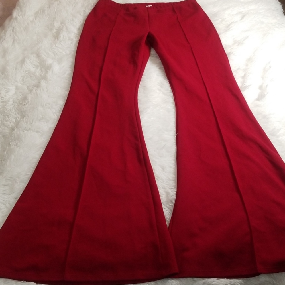 Flare leg pants
